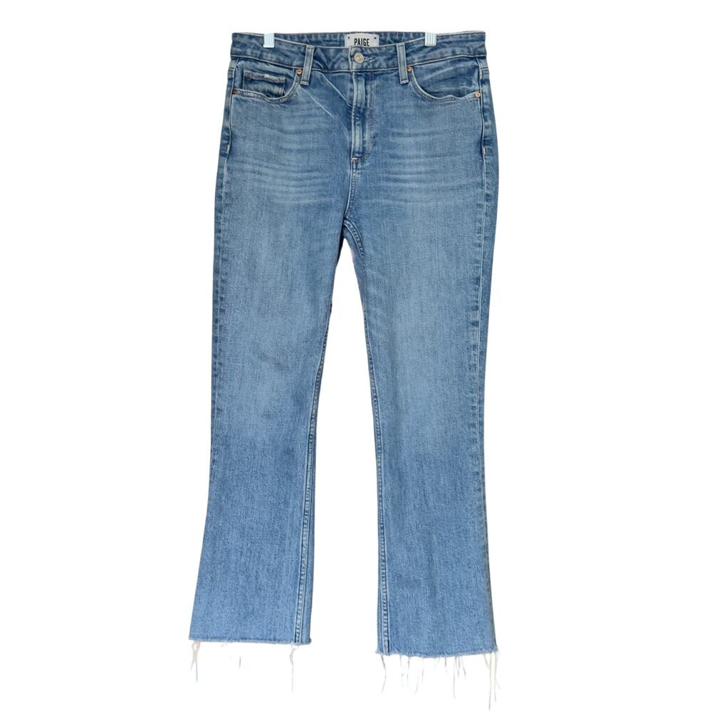 Paige Colette Crop Flare Jeans Women's Size 29
